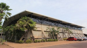 Vestey's Darwin High School Gymnasium by Woodhead Australia Architects. Image by Tammy Neumann.