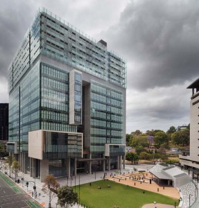 Queen Elizabeth II Courts of Law by Architectus in association with Guymer Bailey Architects. Image: John Gollings