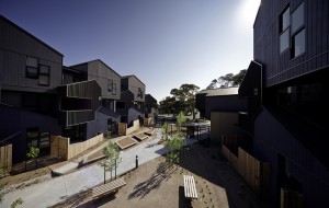 McIntyre Drive Social Housing by MGS Architects. Image: Trevor Mein