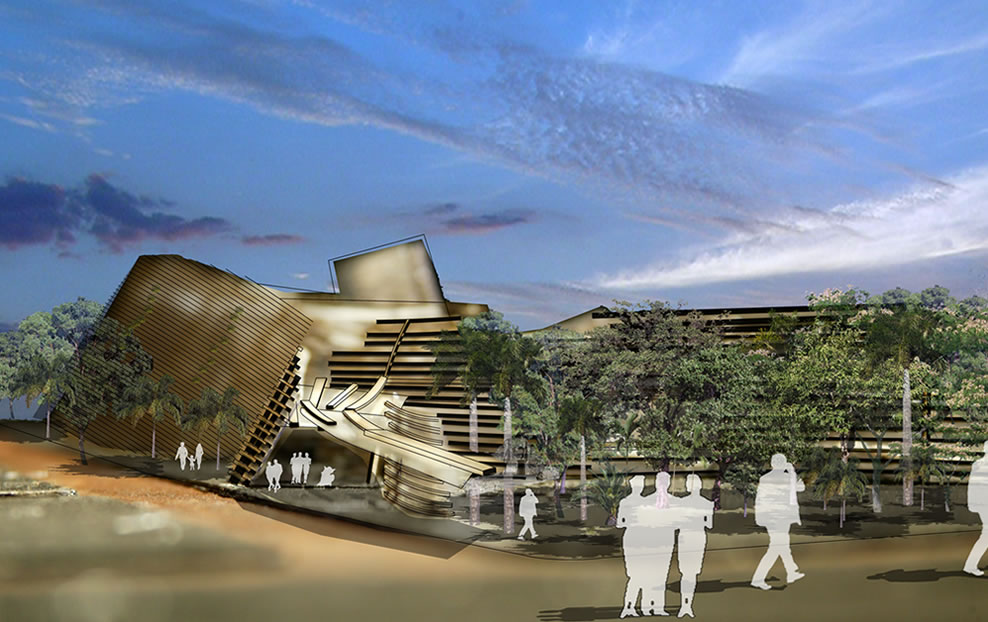 2008 Finalist: Birth, Survival, Destruction and Rebirth - Darwin Civic Centre by Mathew George