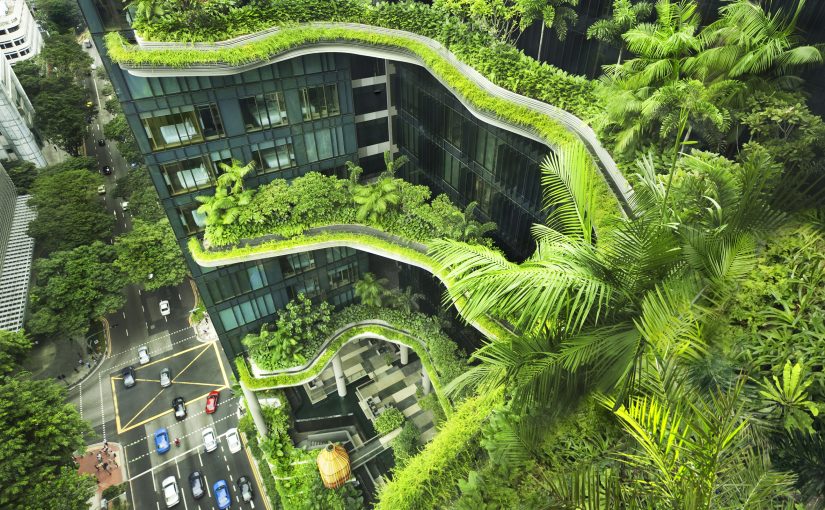 Award for Commercial Architecture – Parkroyal on Pickering, Singapore by WOHA