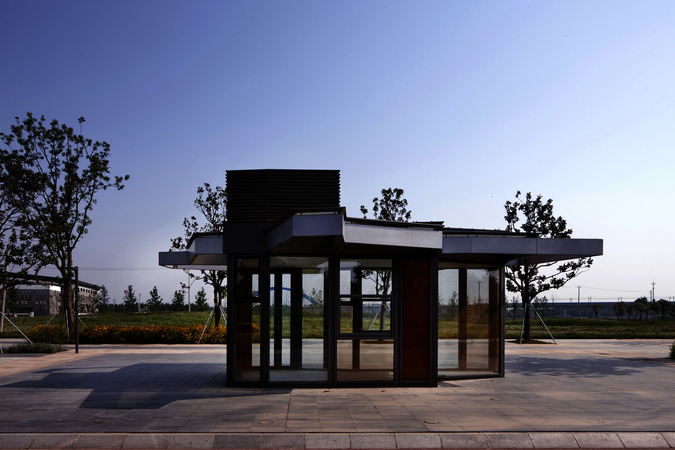 Commendation for Small Project Architecture – Kunshan Modular Pavilions by Brearley Architects + Urbanists (B.A.U.)